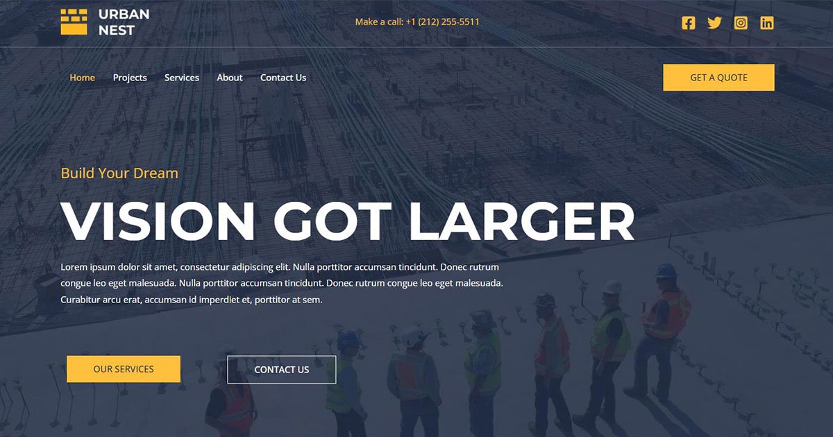 construction comapny social img